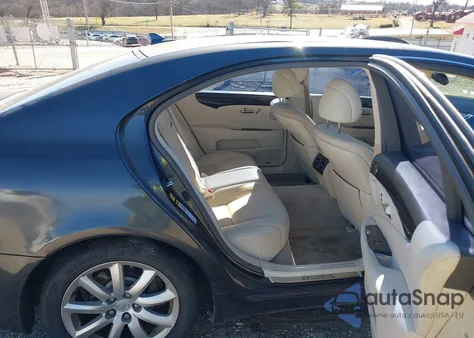 2007 Lexus Ls 460 L из США, поврежденный, VIN JTHGL46F675001254